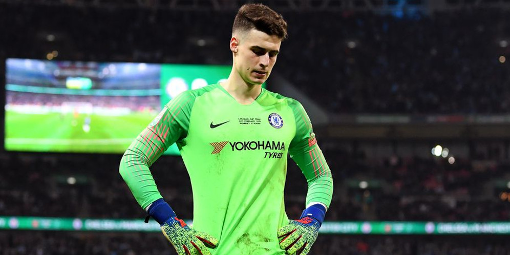 Kepa Arrizabalaga Terima Sanksi Chelsea